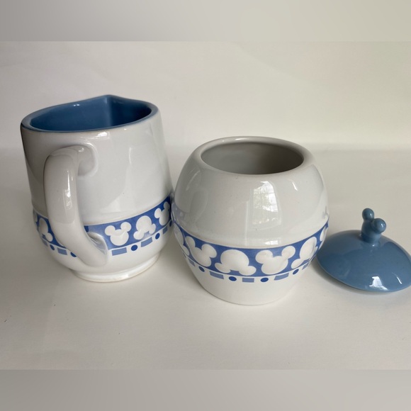 Authentic Disney Mickey Mouse Creamer & Sugar Bowl with Lid - Picture 5 of 5
